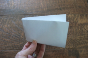 folded blank drawing paper for drawing game